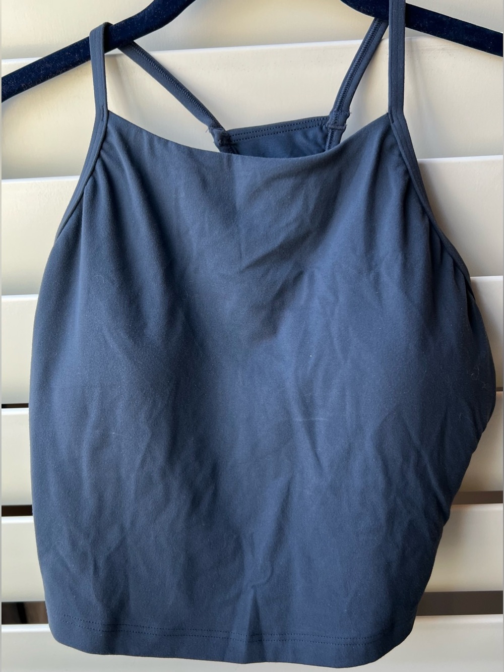 Old Navy Active Small New Studio Smooth Light Support Women’s Navy High-Neck